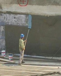 “预涂反粘”可靠的外墙防水工法